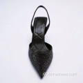 Lady High Heel Muller Shoes Sandal